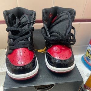 Used jordan 1 high patent leather 8c
